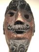 Antique Guatemalan Wooden Dance Mask Ethnographic W/patina San Simon/maximon Latin American photo 2