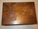 1800 ' S Antique Wood Wooden Portable Folding Travel Lap Writing Desk Box W/ Key 1800-1899 photo 6
