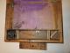 1800 ' S Antique Wood Wooden Portable Folding Travel Lap Writing Desk Box W/ Key 1800-1899 photo 8