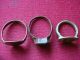 Three Uncleaned Ancient Roman Rings - - Detector Finds Roman photo 2