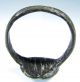 Rare Medieval Bronze Ring Religious With Cross On Bezel - Wearable - 1770 Roman photo 6