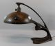 Outstanding Antique Solid Bronze Arts & Crafts/deco Lamp W/ Chunk Glass Jewels Arts & Crafts Movement photo 8