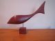 Modernist Rosewood Fish Sculpture By Emil Milan,  Signed,  Mid Century Modern Mid-Century Modernism photo 1