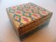 8ma206 Italy Florentia Florentine Gilt Wood Trinket Box Boxes photo 6