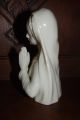 Vintage Metzler & Ortloff Germany Porcelain Madonna Praying Bust Figurine Figurines photo 3