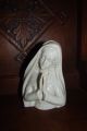 Vintage Metzler & Ortloff Germany Porcelain Madonna Praying Bust Figurine Figurines photo 6
