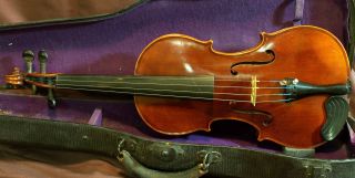 Old French Violin photo