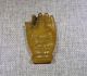 Jade Pendant Old China Carving Lucky Wealth God In Hand Figure 手中有财 Other Chinese Antiques photo 3