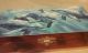 Vintage Cedar Wood Storage Box - With Swimming Dolphins Pic (3 T X 9 1/4 L X 4 W) Boxes photo 1
