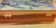 Vintage Cedar Wood Storage Box - With Swimming Dolphins Pic (3 T X 9 1/4 L X 4 W) Boxes photo 4