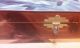 Vintage Cedar Wood Storage Box - With Swimming Dolphins Pic (3 T X 9 1/4 L X 4 W) Boxes photo 6