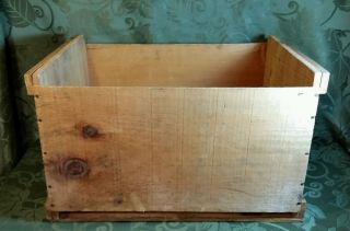 Old Wooden Crate Box Vintage Crate Mcintosh Plain photo