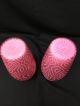 Pink Antique Satin Glass Vases Vases photo 2