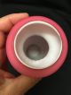 Pink Antique Satin Glass Vases Vases photo 3