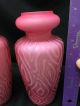 Pink Antique Satin Glass Vases Vases photo 5