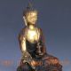 Chinese Brass Gilt Hand Carved Tibet Buddha Statue - - Bhaiṣajyaguru Other Antique Chinese Statues photo 4