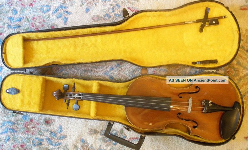 Wilhelm Duerer 4/4 Eisleben 1911 - Great Sound.  - Case & Bow - Gc - Nr String photo