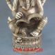 Tibetan Buddhism Tibetan Silver Elephant Trunk Mice The Exorcist Statue Other Antique Chinese Statues photo 2