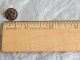 Antique Victorian Metal Button With Cut Steel & Brass 706a Buttons photo 3