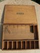 Antique Oak Hammacher Schlemmer & Co Portable Wood Divided Storage Box Boxes photo 1