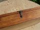 Antique Oak Hammacher Schlemmer & Co Portable Wood Divided Storage Box Boxes photo 3