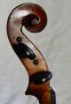 Interesting Brescian Style Violin Labelled Antonius Stradivarius String photo 3