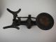 Vintage/antique Cast Iron Balance Weight Scale With Weights Scales photo 4