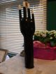 Ceramic Glove And Hand Display.  Mold Size: 7 Glove.  Black & White Industrial Molds photo 1