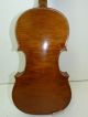 Antique Repaired In 1915 Full Size 4/4 Scale Amati Copy Violin W/ Case & 2 Bows String photo 4