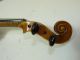 Antique Repaired In 1915 Full Size 4/4 Scale Amati Copy Violin W/ Case & 2 Bows String photo 6