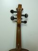 Antique Very Old Full Size 4/4 Scale Unlabeled Violin W/ 2 Bows (tourte) & Case String photo 5