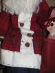 Sale••••primitive Folk Art Santa.  Raggedy Ann In His Bag.  Very Cute. Primitives photo 3