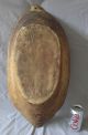 Early Carved Wood Primitive Antique Trencher Dough Mixing Bread Bowl Trough Primitives photo 8