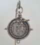 Antique Sterling Silver Pendant W/cristian Symbols And A Cross Holy Land photo 1