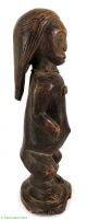 Tabwa Female Statue Congo African Art 15 Inch Sculptures & Statues photo 1
