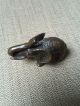 Rare Antique African Tribal Cast Bronze Ashanti Akan Gold Weight - Elephant Other African Antiques photo 7