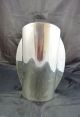 Rare Shape Large Design Metal Vase Signed Kayserzinn,  Germany Metalware photo 1