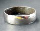Medieval White Metal Wedding? Ring - Wearable - Something Old Roman photo 1
