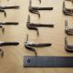 12 Cast Iron Pintals,  Mid 19th Century Other Antique Hardware photo 1
