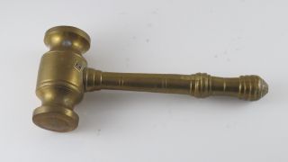 Large Brass Nut Hammer/gavel Fast photo