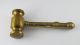 Large Brass Nut Hammer/gavel Fast Other Antique Home & Hearth photo 1
