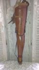 Rare,  Antique,  Leather,  Wood And Metal,  Prosthetic Limb,  Leg,  Brace,  1900 - 1920 Other Medical Antiques photo 9