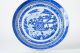 19th C Nanking Cantonese Landscape Plate Blue White Qing Top Plates photo 6