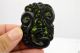 100 Real Chinese Natural Nephrite Black Jade Carving Pendant Dragon 龙凤呈祥 001 Necklaces & Pendants photo 2