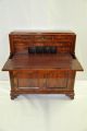 Colonial Federal Empire Secretary Desk Flame Mahogany With Provenance C 1800 ' S 1800-1899 photo 9