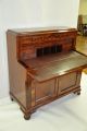 Colonial Federal Empire Secretary Desk Flame Mahogany With Provenance C 1800 ' S 1800-1899 photo 10