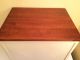 Vintage Ethan Allen Mid Century Modern Solid Wood End Table Nightstand Post-1950 photo 9