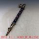 Collectible Decorated Cloisonne Handwork Flower Smoking Pipe 2 Other Antique Chinese Statues photo 2