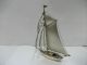 The Sailboat Of Silver970 Of Japan.  102g/ 3.  61oz.  Scrap.  A Japanese Antique. Other Antique Sterling Silver photo 3