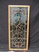 Antique American Stained Glass Window 20.  25 X 46 Architectural Salvage Pre-1900 photo 4